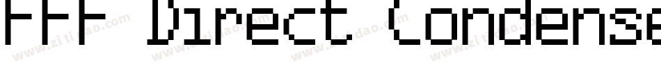 FFF Direct Condensed字体转换